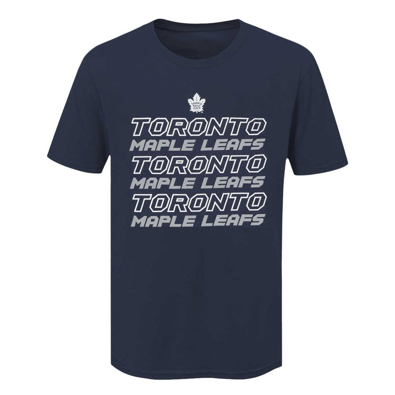 NHL - Men's Toronto Maple Leafs On Repeat T-Shirt (NHXX2HUMSC3A1PB 41NVY)