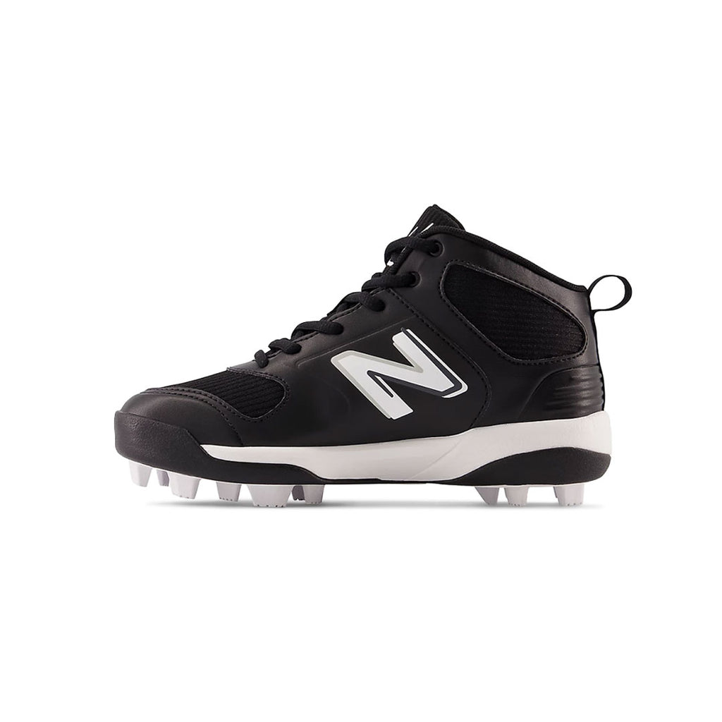 New Balance - Kids' (Preschool & Junior) 3000 v6 Rubber Molded Baseball Cleats (J3000BK6-M)