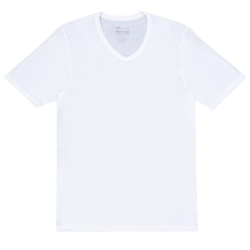 New Balance - Lot de 3 t-shirts en coton à col en V pour hommes (NB 3045-3-103N) 