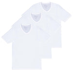 New Balance - Lot de 3 t-shirts en coton à col en V pour hommes (NB 3045-3-103N) 