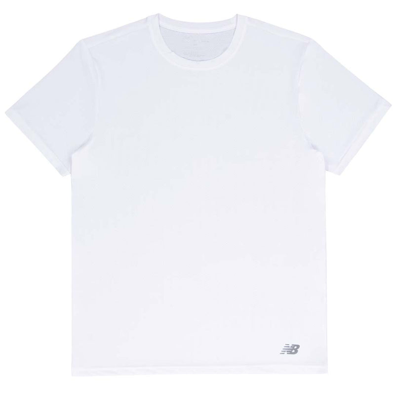 New Balance - Lot de 3 t-shirts performants pour hommes (NB3TEE-WHT) 