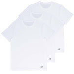 New Balance - Lot de 3 t-shirts performants pour hommes (NB3TEE-WHT) 