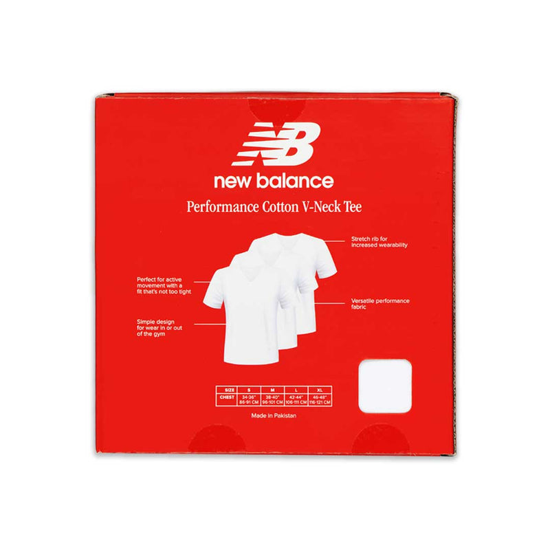 New Balance - Men's 3 Pack V-Neck Cotton T-Shirt (NB 3045-3-103N)