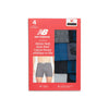 New Balance - Men's 4 Pack Mesh Boxer Brief (NB3015-4-0095N)