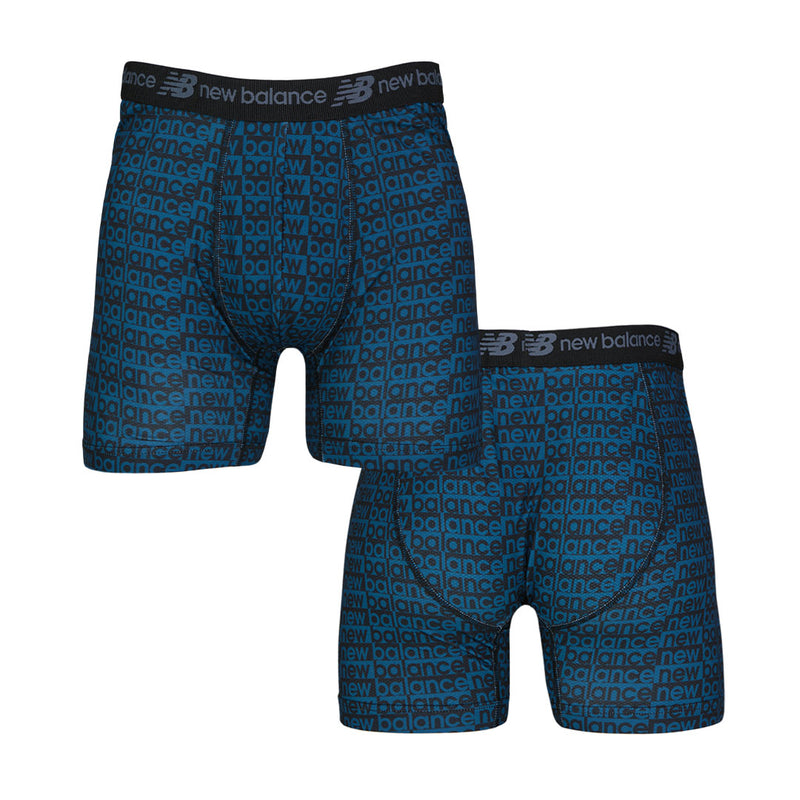 New Balance - Men's 4 Pack Mesh Boxer Brief (NB3015-4-0100N)