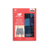 New Balance - Men's 4 Pack Mesh Boxer Brief (NB3015-4-0100N)