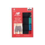 New Balance - Men's 4 Pack Mesh Boxer Brief (NB3015-4-3474N)