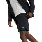 New Balance - Men's AC 7" Lined Shorts (MS41288 BK)