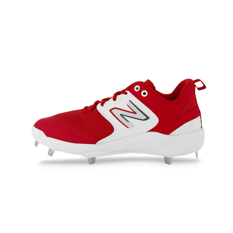 New Balance - Crampons de baseball unisexes Fresh Foam X 3000 V6 en métal (L3000TR6-D)