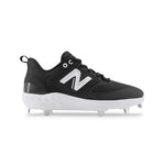 New Balance - Crampons de baseball en métal Fresh Foam X 3000 V6 pour homme (larges) (L3000BK6-2E)