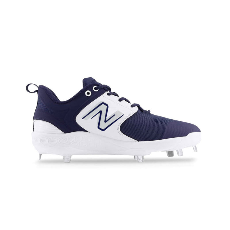 New Balance - Crampons de baseball en métal Fresh Foam X 3000 V6 pour homme (larges) (L3000TN6-2E)