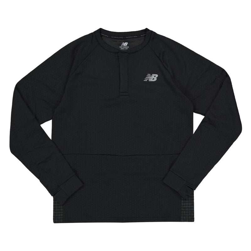 New Balance - Men's Heat Grid 1/2 Zip Pullover (MT33254 BK)