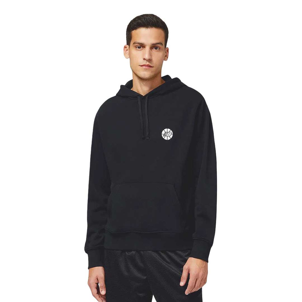 New Balance - Men's Hoops Essential Fundamental Hoodie (MT23581 BK)