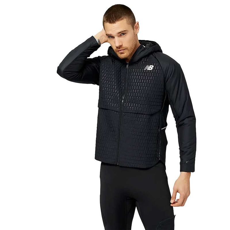 New Balance - Men's Impact Run Heat Jacket (MJ23255 BK)