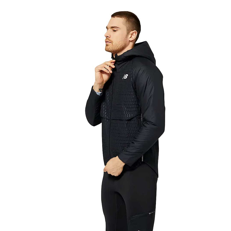 New Balance - Men's Impact Run Heat Jacket (MJ23255 BK)