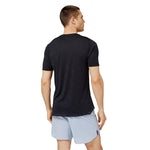 New Balance - Men's Q Speed Jacquard Short Sleeve T-Shirt (MT23281 BK)