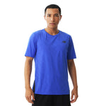 New Balance - T-shirt à manches courtes en jacquard Q Speed ​​pour hommes (MT23281 MIB) 