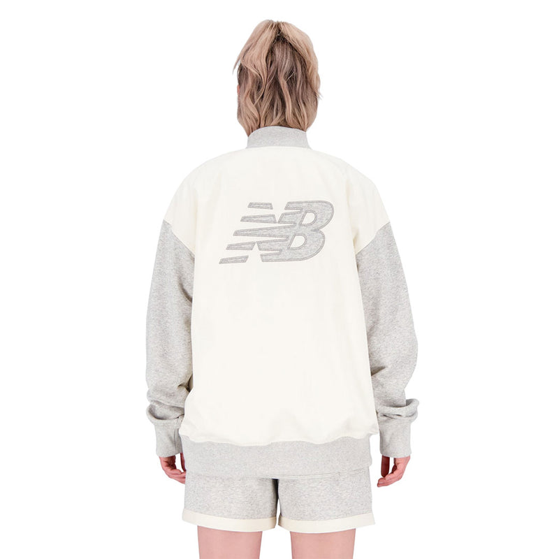 New Balance - Unisex Uni-Ssentials Undyed Varsity Jacket (UJ31551 GIE)