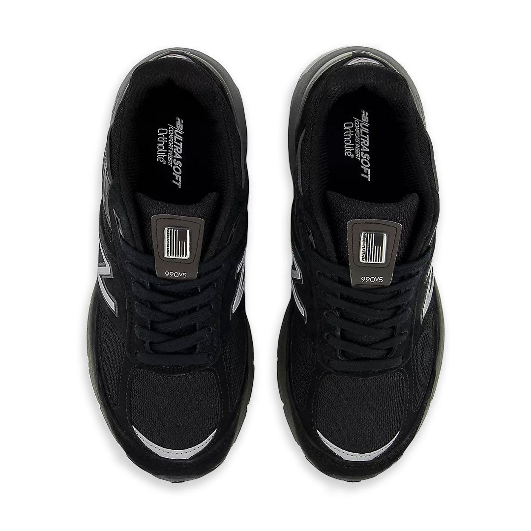 New Balance Black Made In US 990 V5 Sneakers