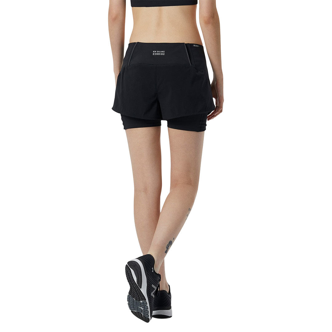 New balance women's premium performance 8 shorts best sale