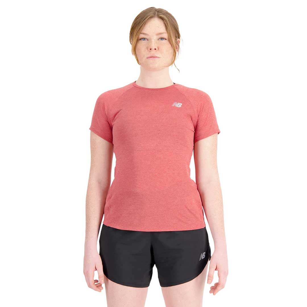 New balance women's go 2 short sleeve top hotsell