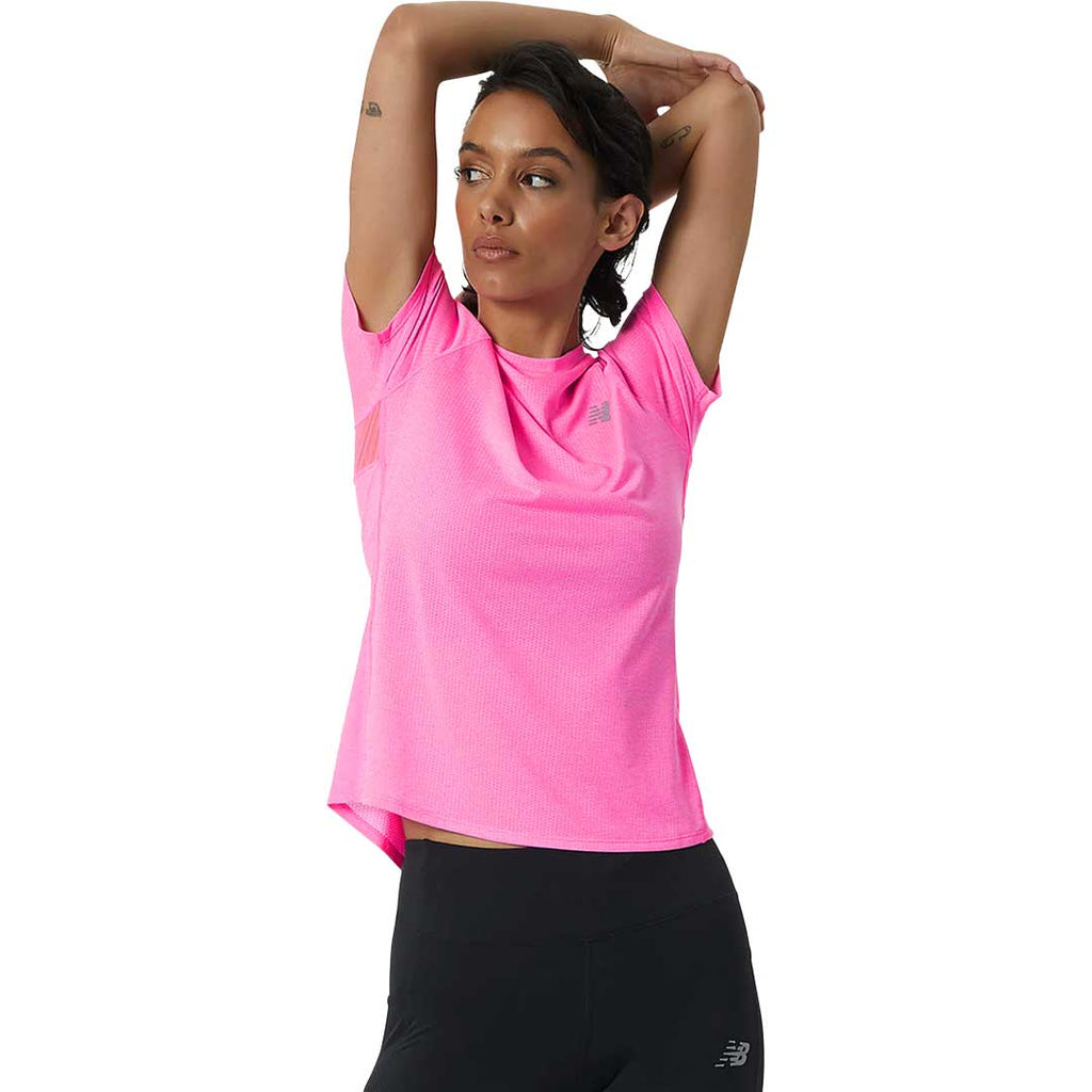 New Balance - Women's Impact Run Short Sleeve T-Shirt (WT21262 VPH)