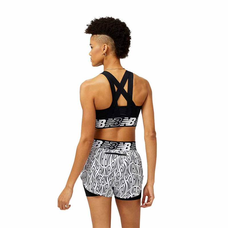 New Balance - Women's Relentless Crop Bra (WB31175 BK)