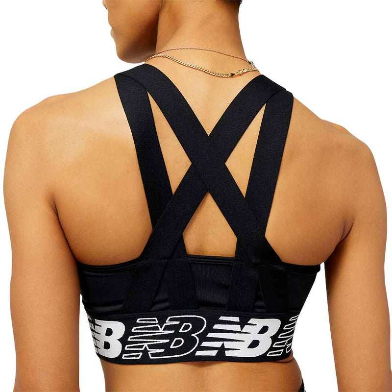 New Balance - Women's Relentless Crop Bra (WB31175 BK)