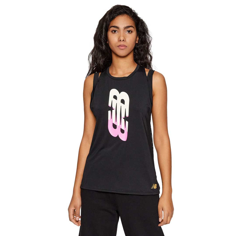 New Balance - Women's Relentless Fashion Tank Top (WT21172 BK)