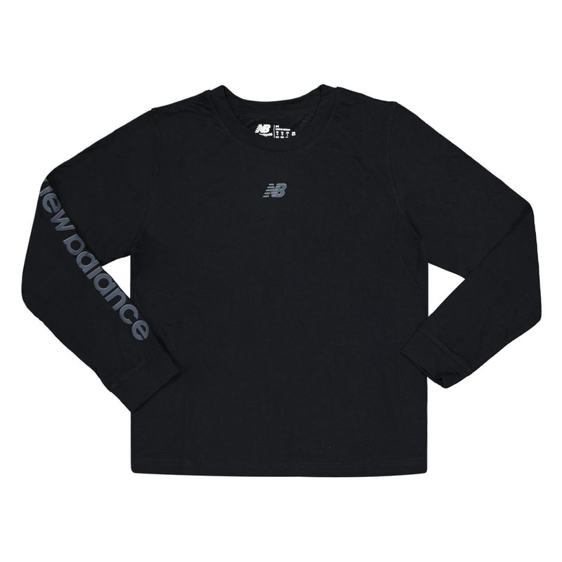 New Balance - Women's Relentless Heather Tech Long Sleeve T-Shirt (WT33160 BK)