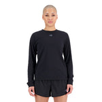 New Balance - Women's Relentless Heather Tech Long Sleeve T-Shirt (WT33160 BK)