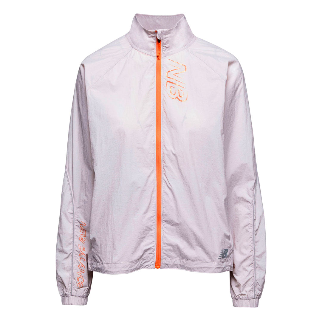 New Balance Women s Printed Impact Run Light Pack Jacket