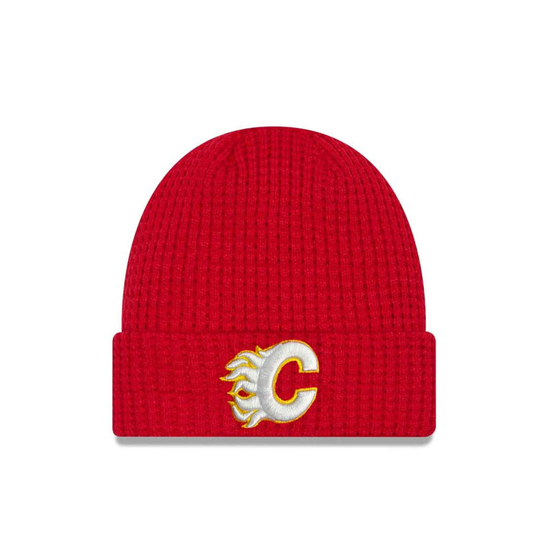 New Era - Calgary Flames Waffle Knit Hat (60652935)