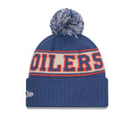 New Era - Bonnet rétro en tricot des Oilers d'Edmonton (60652885) 