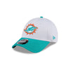 New Era - Casquette snapback 9FORTY du camp d'entraînement NFL des Dolphins de Miami (60507647)