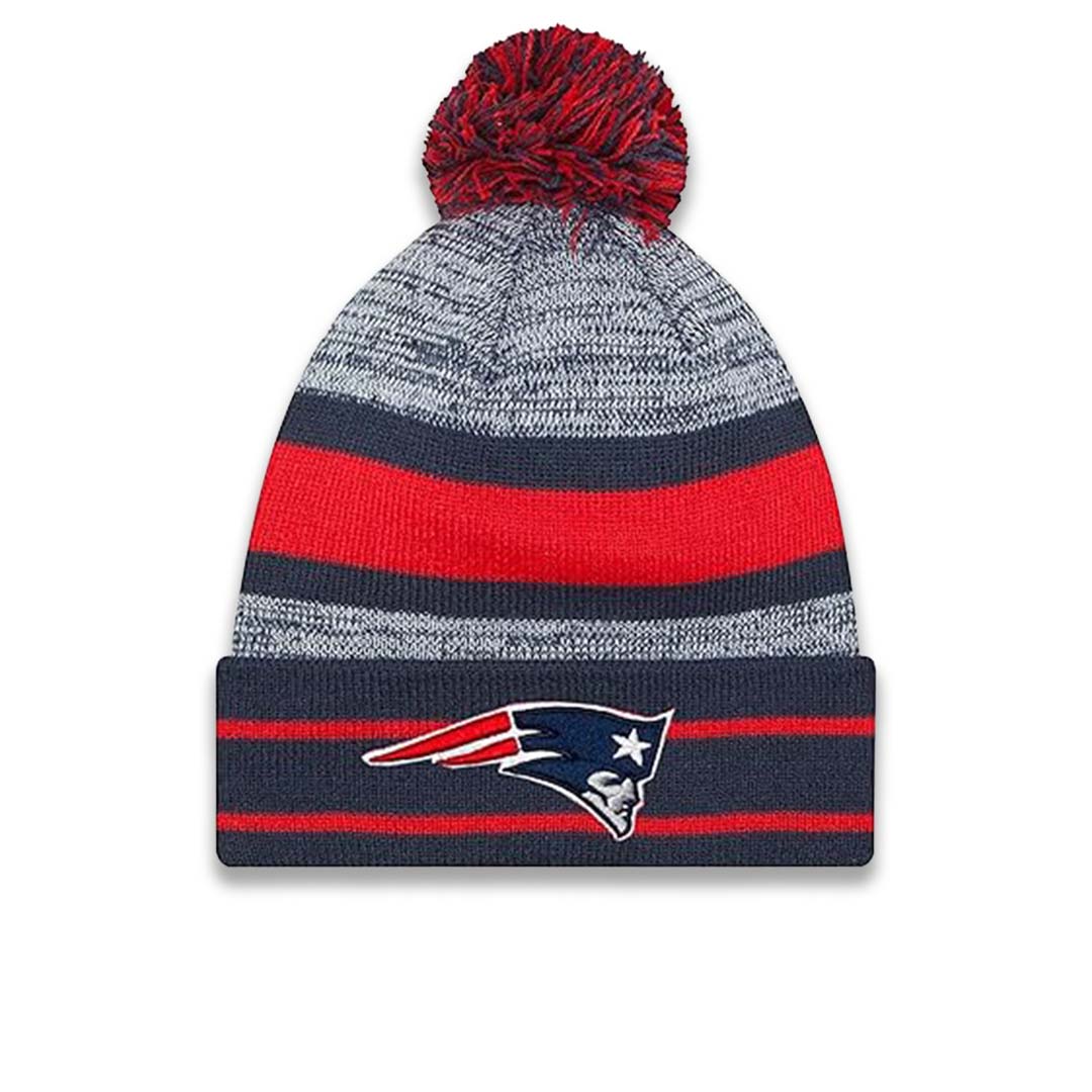 New Era New England Patriots Cuffed Pom Knit Unisex