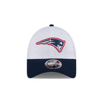 New Era - Casquette snapback 9FORTY du camp d'entraînement NFL des Patriots de la Nouvelle-Angleterre (60507653)