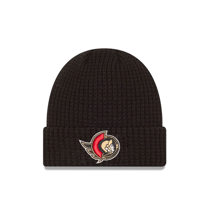 New Era - Bonnet en tricot gaufré des Sénateurs d'Ottawa (60652967) 