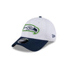 New Era - Casquette snapback 9FORTY du camp d'entraînement NFL des Seattle Seahawks (60507658)