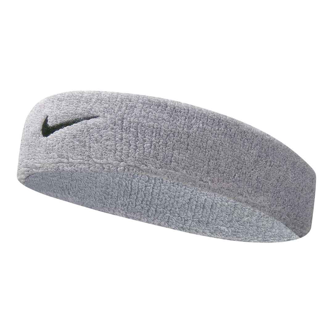 Nike Swoosh Headband Grey Black