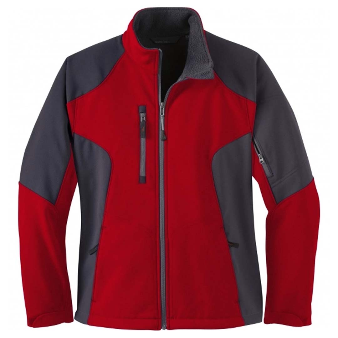 North End - Women's Compass Colour Block Soft Shell Jacket