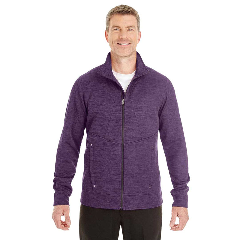 North End- Men's Amplify Melange Fleece Jacket (NE704 449)