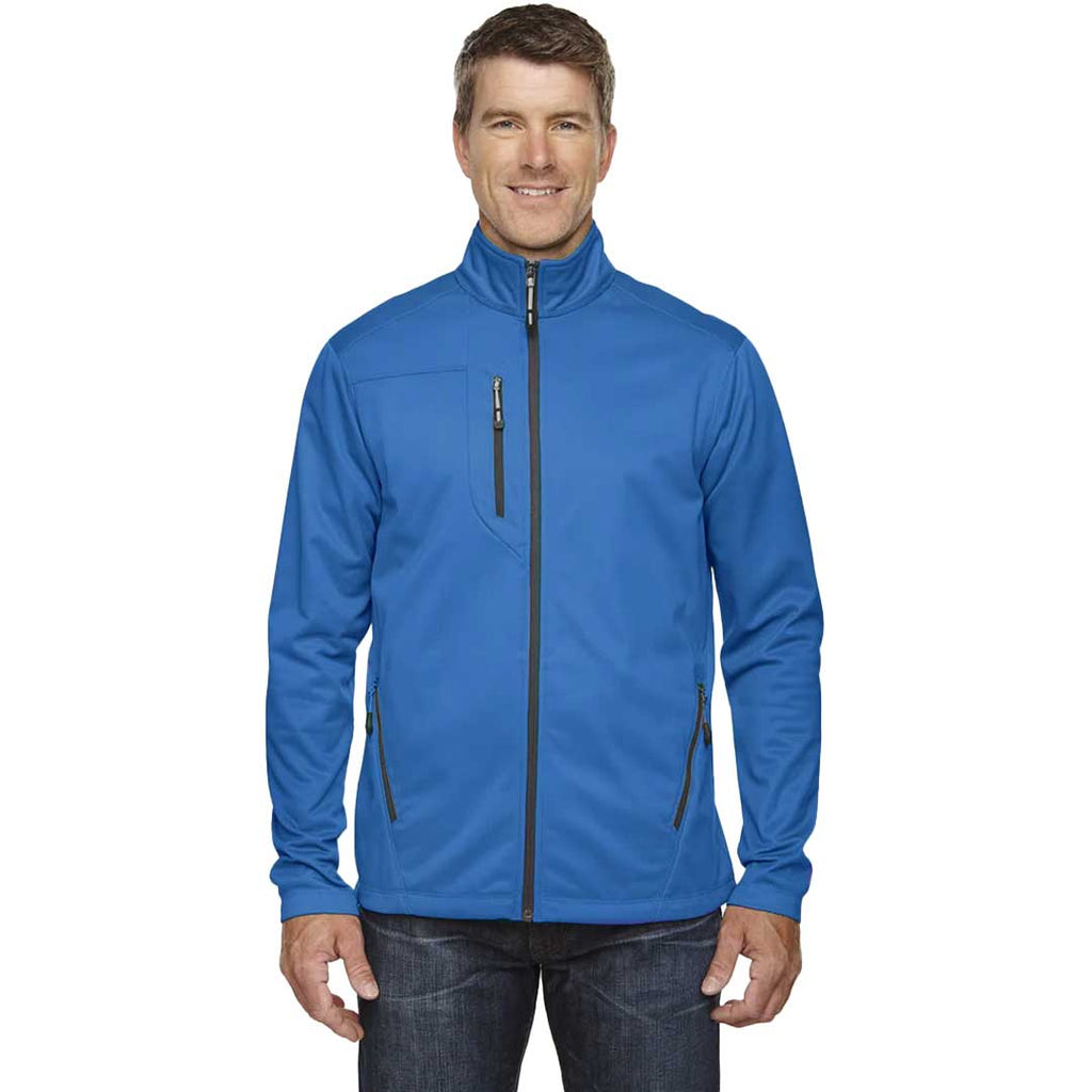 North End Sport - Men's Printed Fleece Jacket (88213 413)