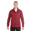 North End - Men's Melange Fleece Jacket (NE704 665)