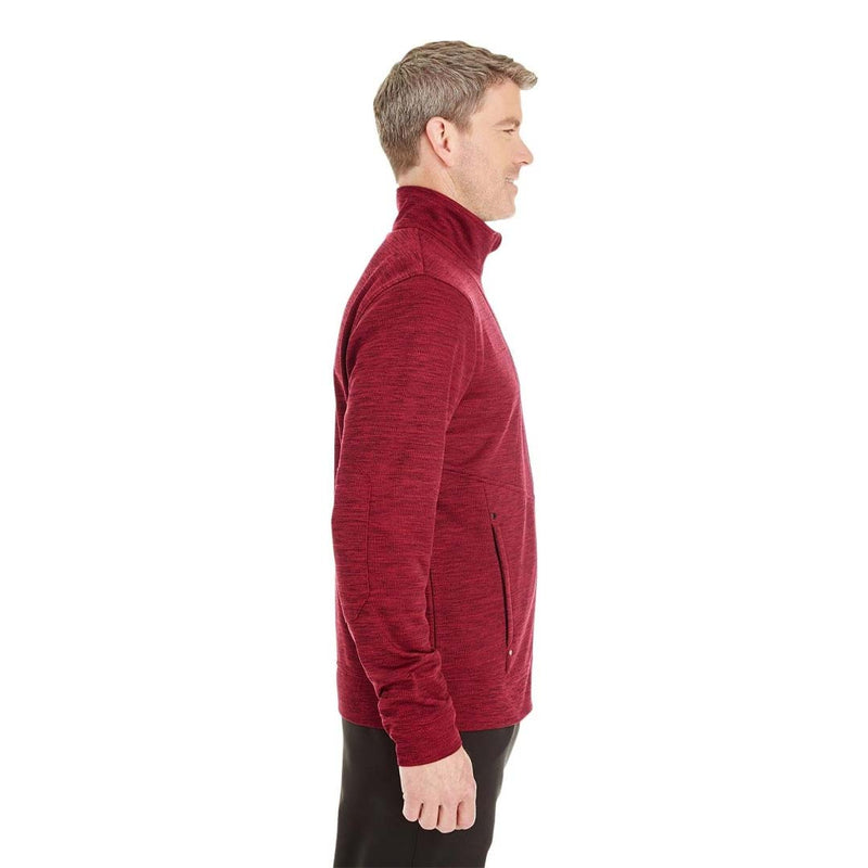 North End - Men's Melange Fleece Jacket (NE704 665)