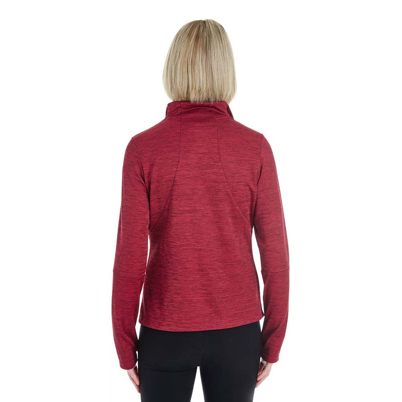 North End - Women's Melange Fleece Jacket (NE704W 665)