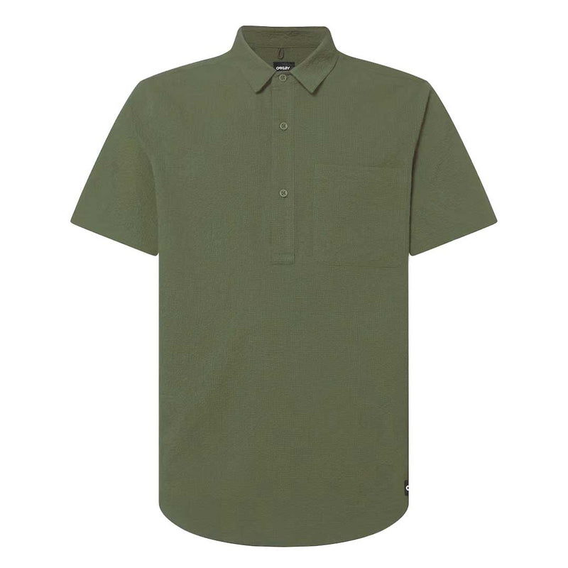 Oakley - Men's Porto Rc Short Sleeve Button Down Shirt (FOA404440 86L)