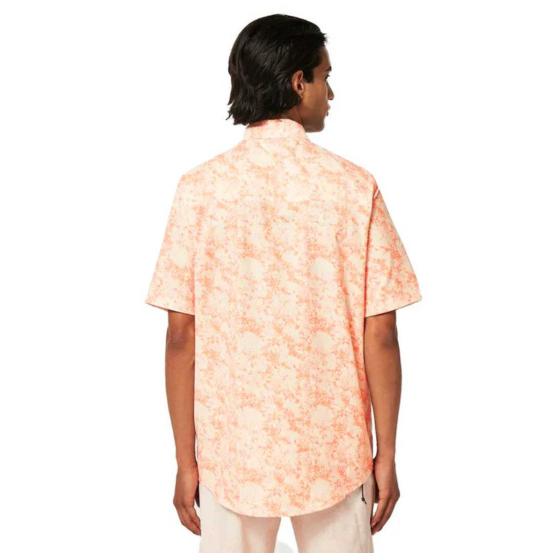 Oakley - Men's Sand Camo Woven Short Sleeve Shirt (FOA404369 9SD)