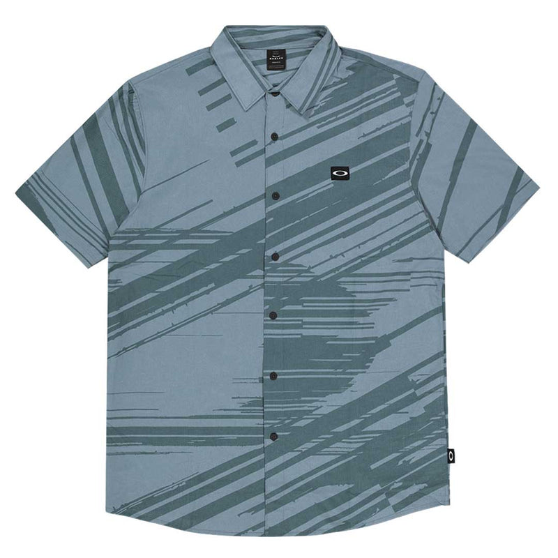 Oakley - Men's Tempo Woven Short Sleeve Shirt (FOA404022 6EV)