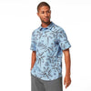 Oakley - Men's Deco Palms Rc Short Sleeve Button Down Shirt (FOA404293 9SA)